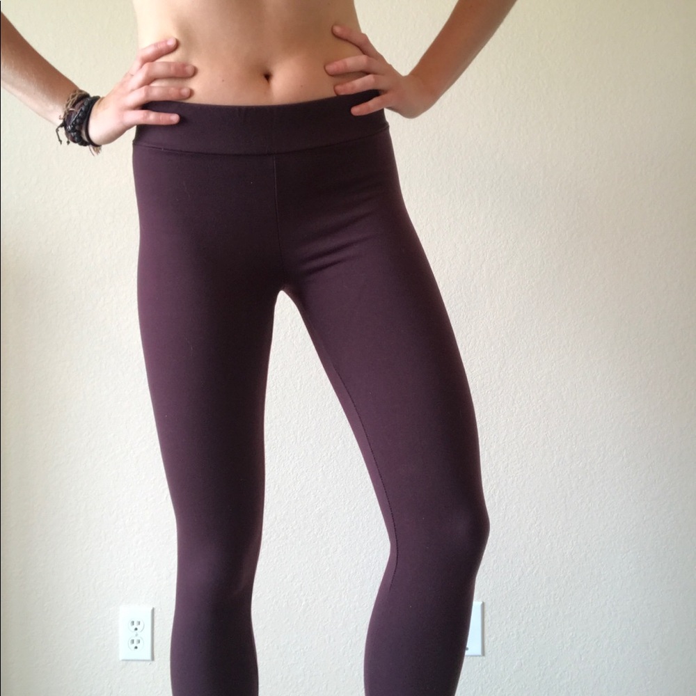 - SOLD - Marty M Leggings - Maroon